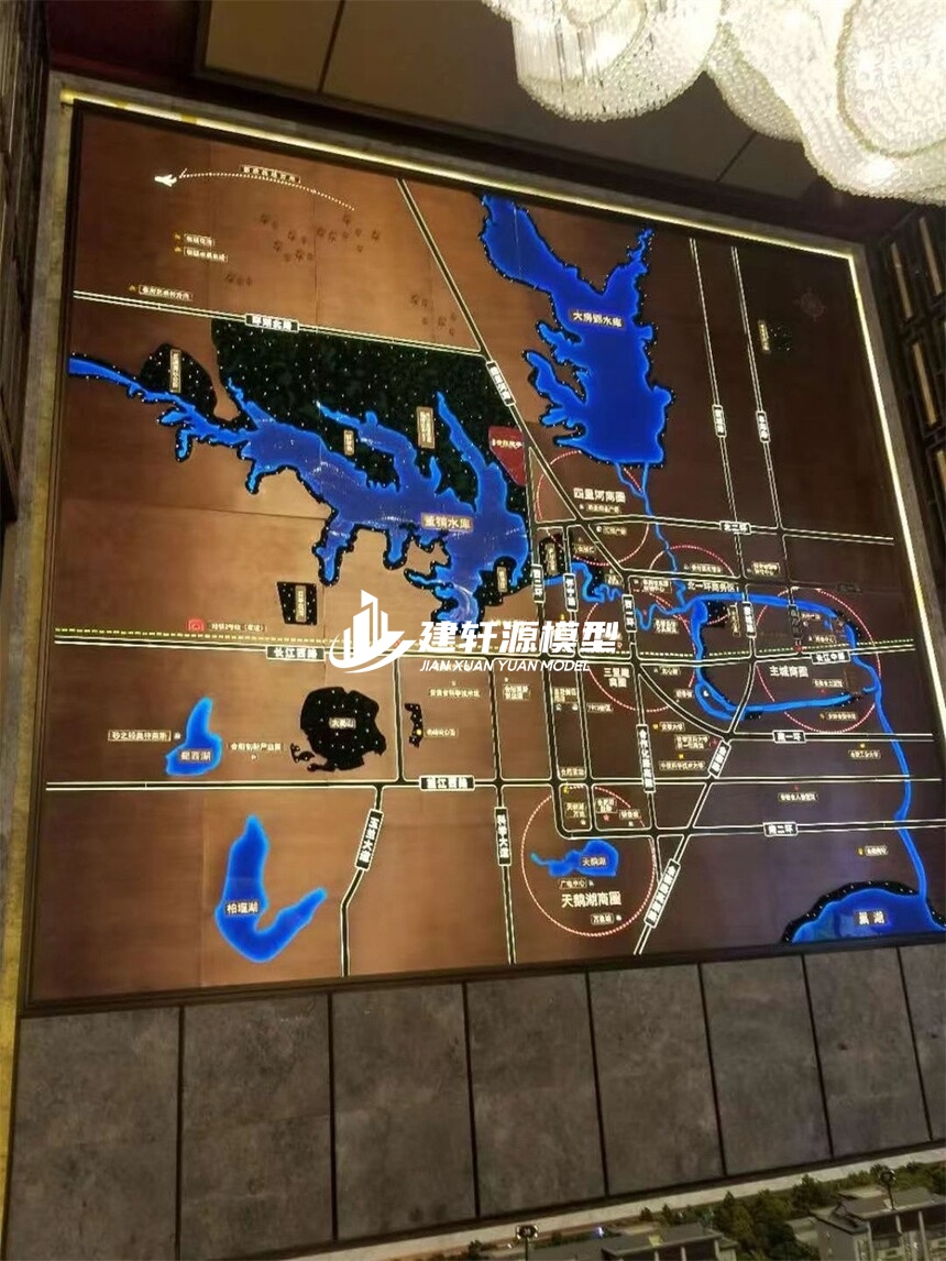 昆明区域壁挂模型制作