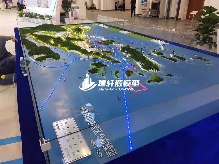 昆明地形地貌模型