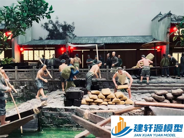 昆明博物馆江南水乡模型